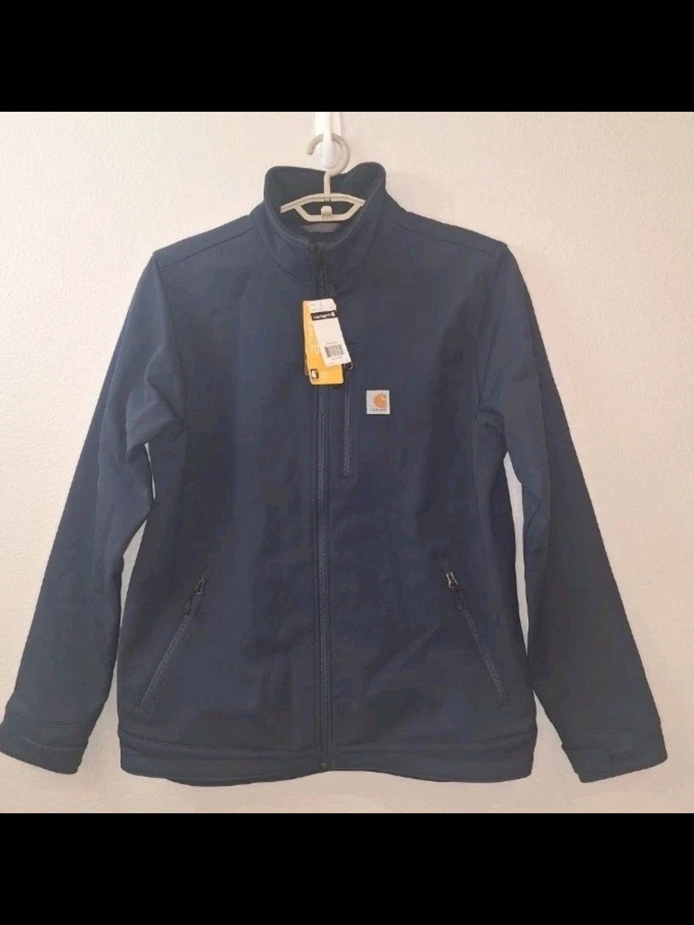Carhartt Crowley Softshell Rain Defender Jacket Mens Large Tall Navy NWT $140